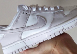 Nike Dunk Low Dames Lichtroze Wit